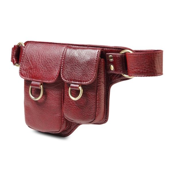 Red LOVE Crossbody Bag / Fanny Pack — Zero Negative