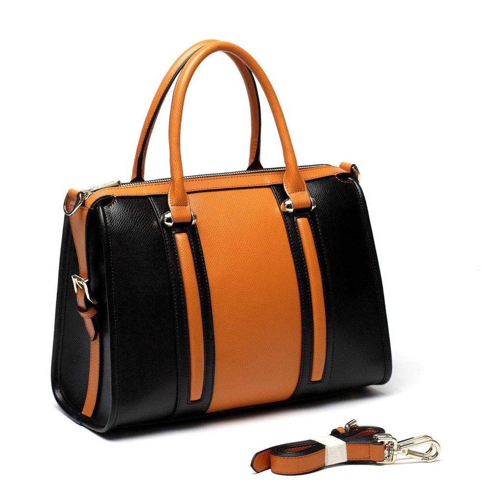 A look at the Mandisa Leather Satchel