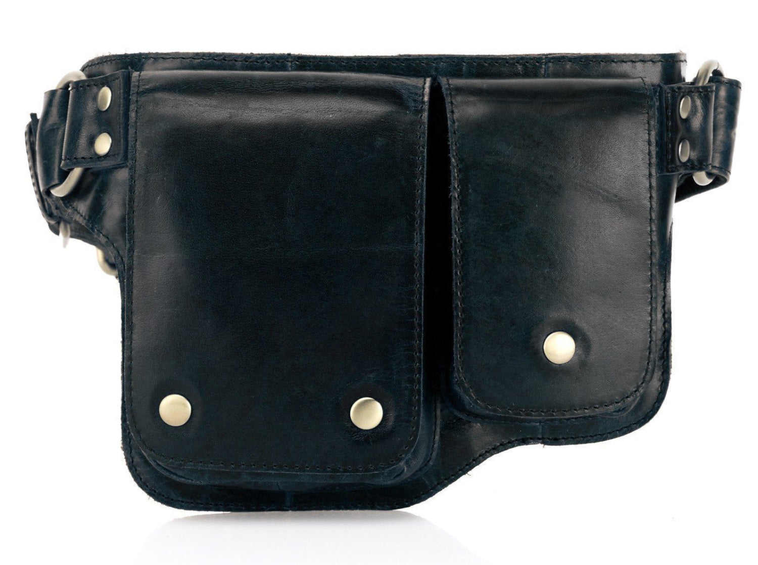 The Sydney  Genuine Leather Waist Bag with Built-In Lipstick Pouch Ad -  HOLSTERE