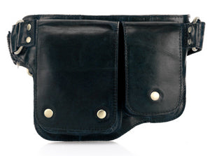 Quest – Leather Waist Bag Fanny Pack Bum Bag for Men and Women –  BeaverCraft Tools