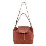 Morimi Leather  Handbag Bucket/Backpack Brown