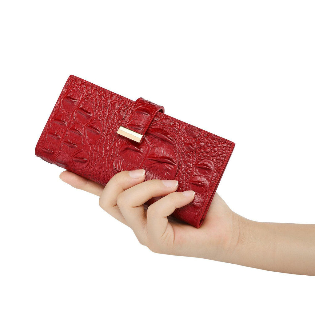 2022 New Designer Crocodile Leather Men Card Holder Wallet