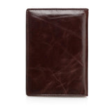 Venice Distressed Leather Passport Wallet Holder - Brown - Monogram Passport Wallets - Vicenzo Leather - Designer